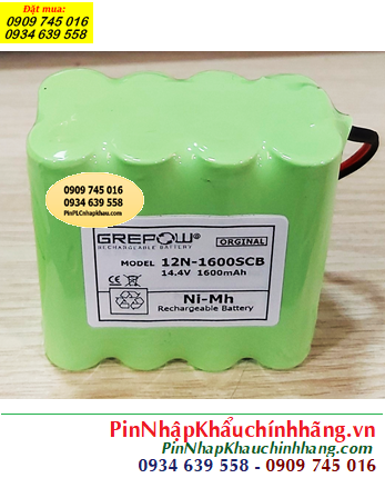 Pin sạc 12N-1600SCB (14.4v-SC1600mAh), Pin nuôi nguồn 12N-1600SCB (14.4v-SC1600mAh) chính hãng